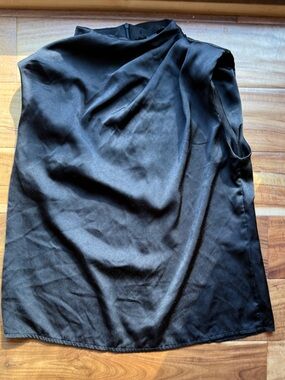 SHEIN Satin Drape Tank